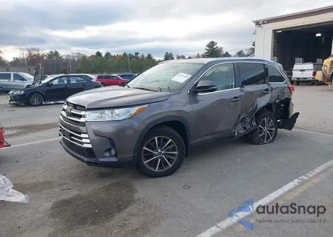 2019 Toyota Highlander Xle from USA, damaged, VIN 5TDJZRFH9KS601497